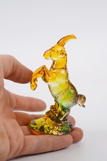 Фигурка из стекла Овечка. HZ07