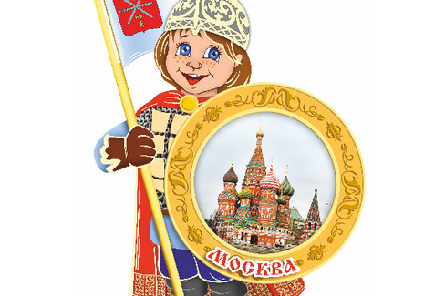 Москва. Мальчик - воин