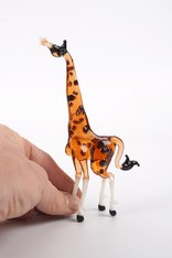 Фигурка из стекла Жираф 1