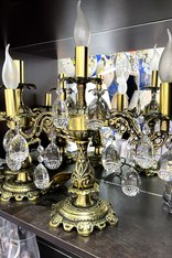 Настольная лампа Бронза на 3 рожка