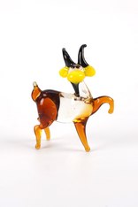 Фигурка из стекла Козлик