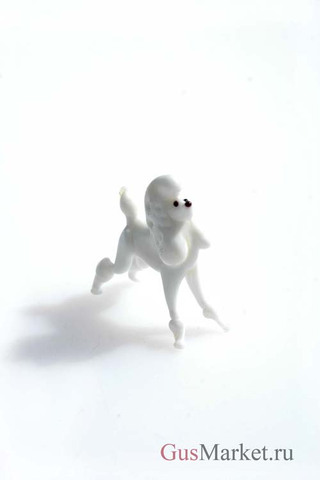 Фигурка из стекла Пудель