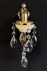 Бра из бронзы с ониксом, 1 рожок