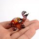 Фигурка из стекла Черепаха