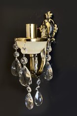 Бра из бронзы с ониксом, 1 рожок